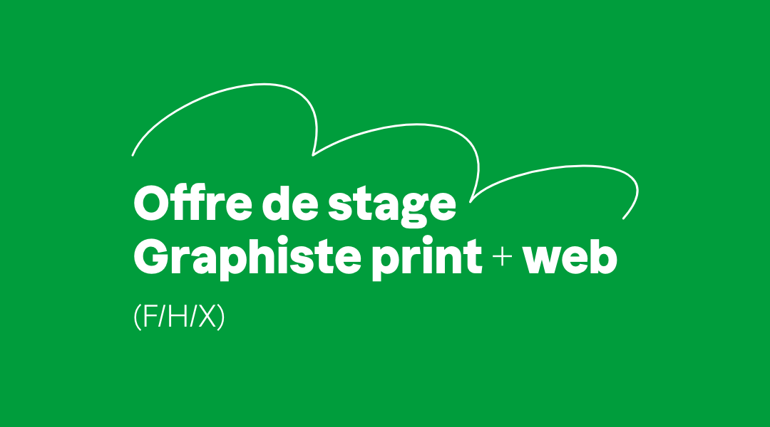 Offre de stage graphiste F/H/X