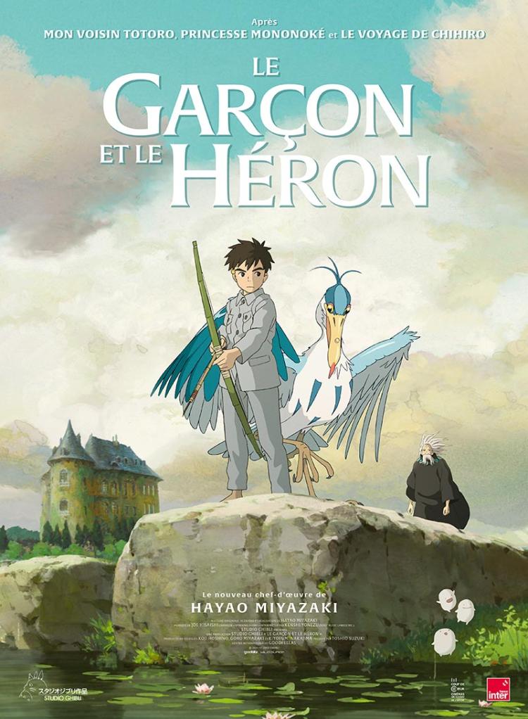 Affiche du film Le Garçon et le Héron