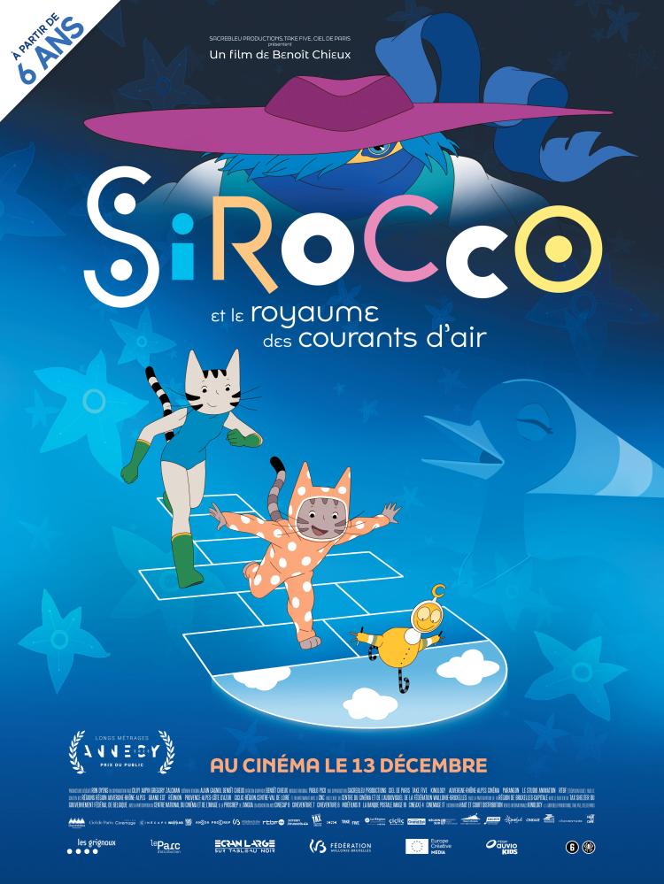 Affiche du film Sirocco et le royaume des courants d'air