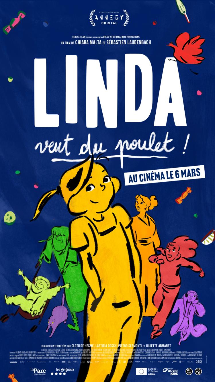 Affiche du film Linda veut du poulet