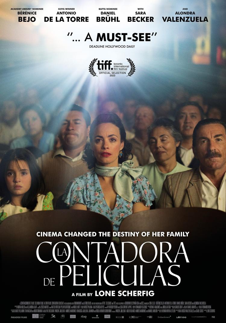 Affiche du film - la contedora de peliculas