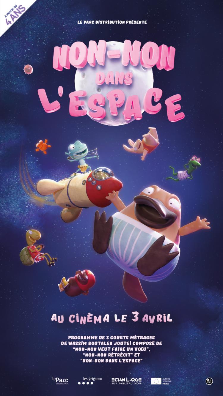 Affiche du film non-non dans l'espace