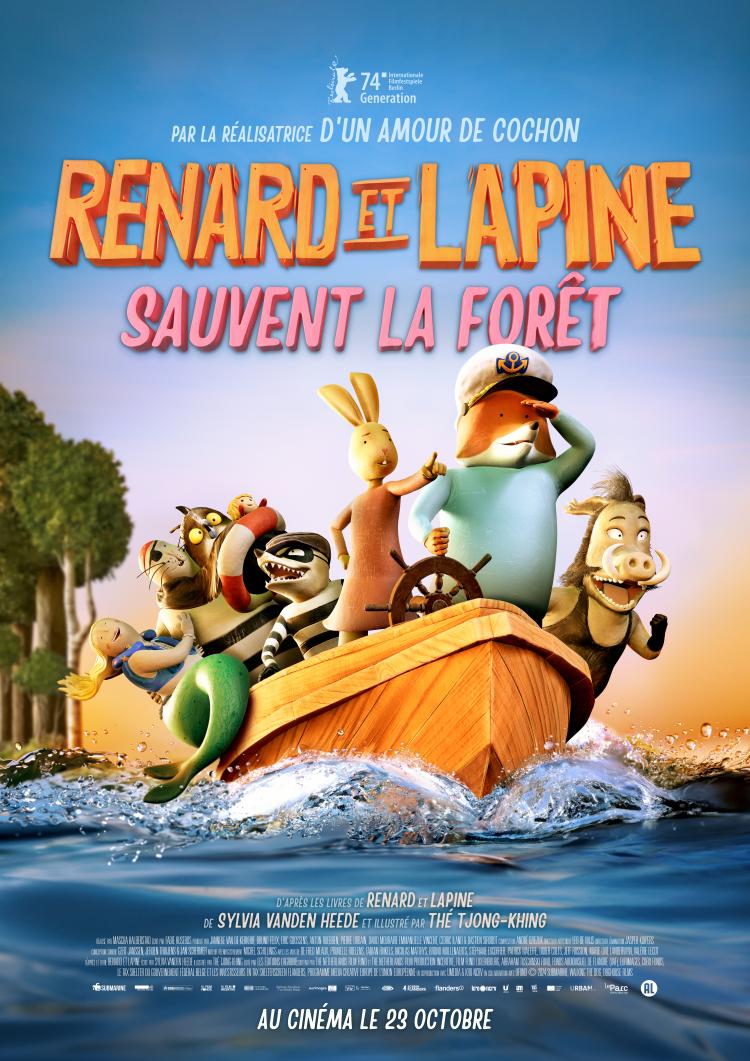 Affiche du film - renard et lapine